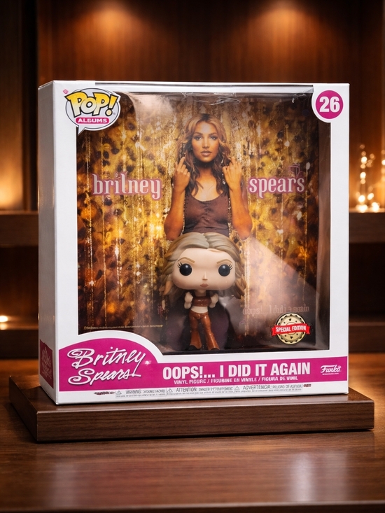 Funko Other - Funko Pop! Britney Spears "Oops!...I Did It Again" Figure - White/Pink Box